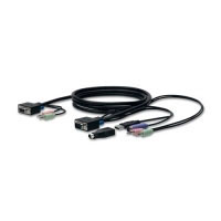 Belkin SOHO KVM Replacement Cable Kit, VGA & PS/2, USB, 10 feet (F1D9102-10)